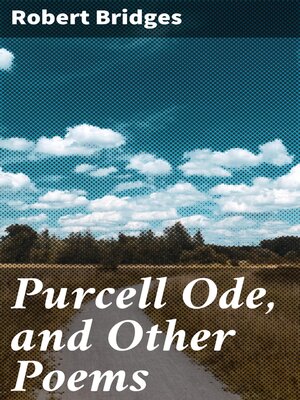 cover image of Purcell Ode, and Other Poems